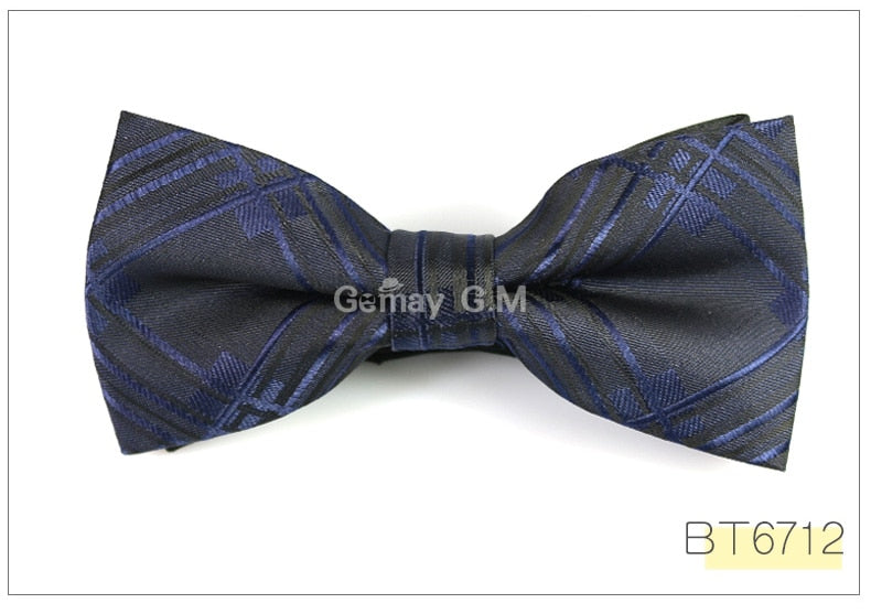 Men Fashion Casual Floral Bow Ties