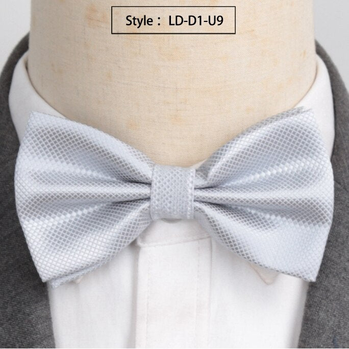 High Fashion Boys Girls Butterfly Bow Tie Candy Solid Color