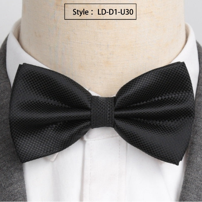 High Fashion Boys Girls Butterfly Bow Tie Candy Solid Color