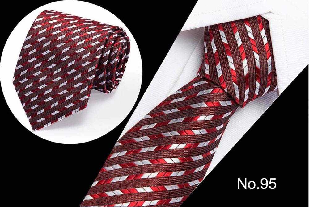 Luxury Men's Print Pattern Slim Neckties