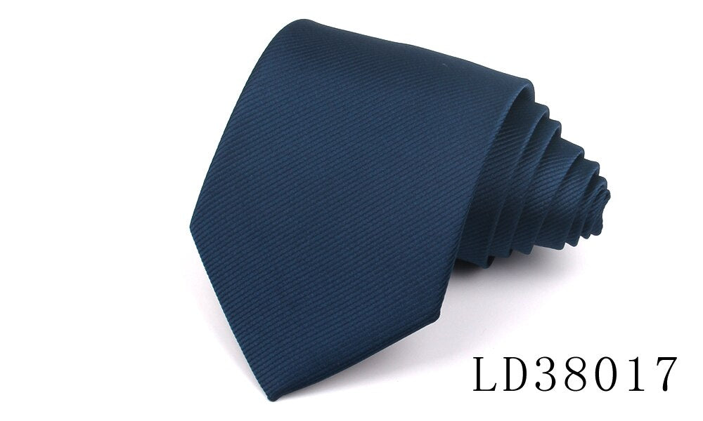 Candy Color Ties for Men / Women Polyester Classic Neckties 8cm Width Tie Skinny