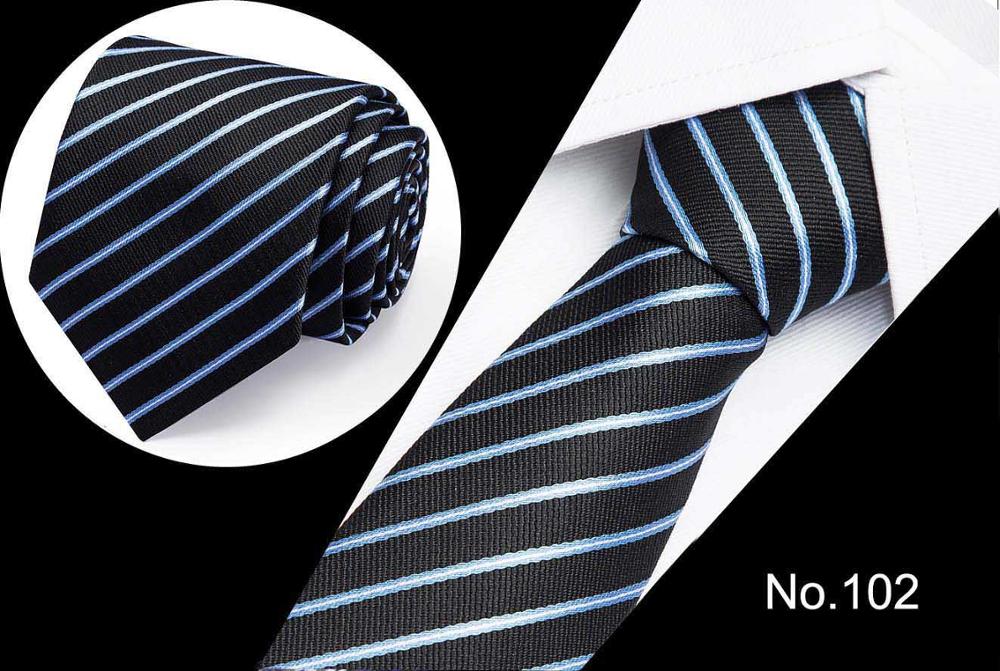 Luxury Men's Print Pattern Slim Neckties