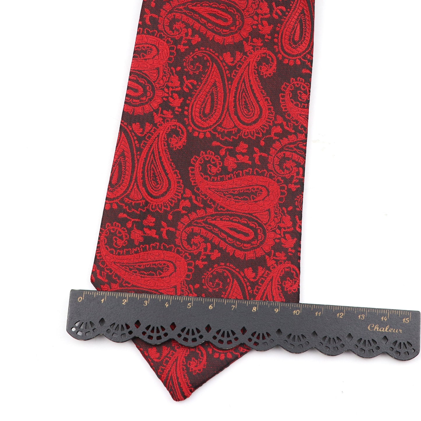 Luxury Men ‘s Paisley Ascots Necktie Tied Knot