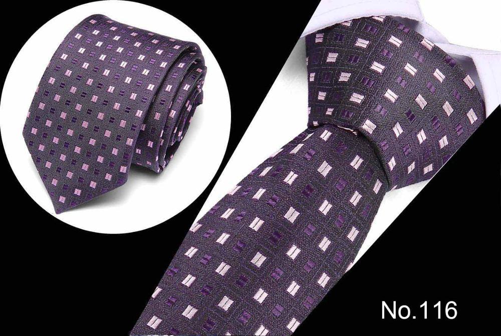 Luxury Men's Print Pattern Slim Neckties