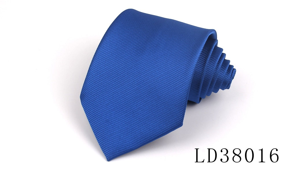 Candy Color Ties for Men / Women Polyester Classic Neckties 8cm Width Tie Skinny