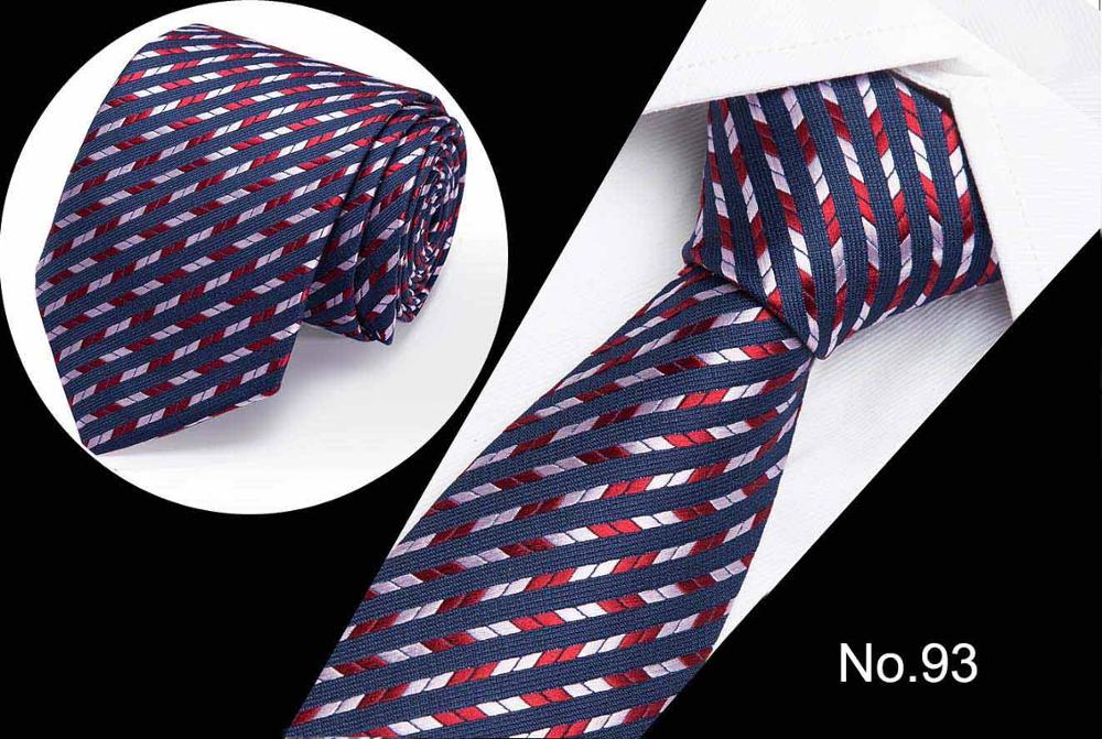 Luxury Men's Print Pattern Slim Neckties