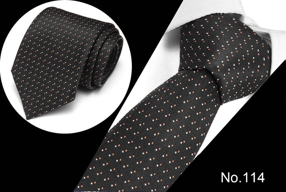 Luxury Men's Print Pattern Slim Neckties