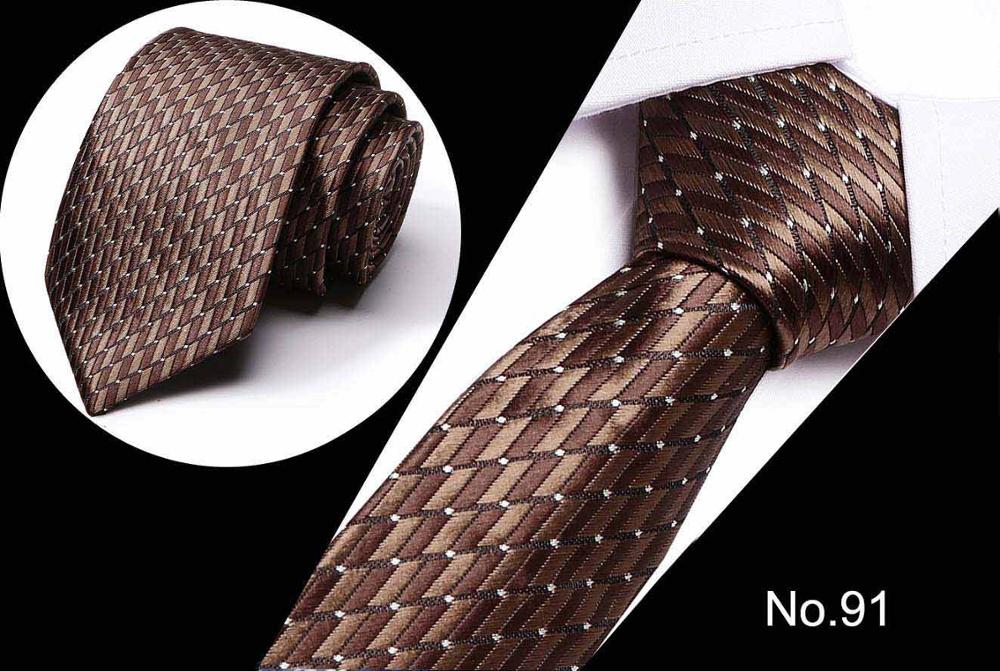 Luxury Men's Print Pattern Slim Neckties