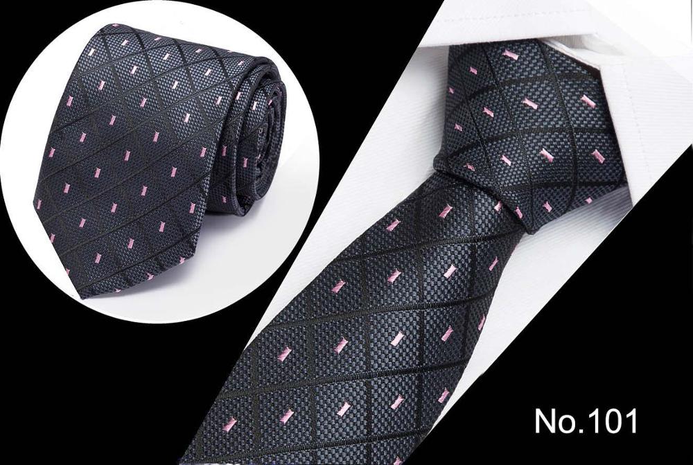 Luxury Men's Print Pattern Slim Neckties