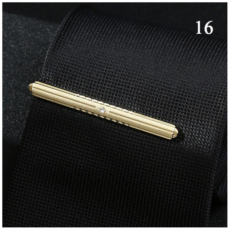 Men's Necktie Dress Shirts Tie Bar