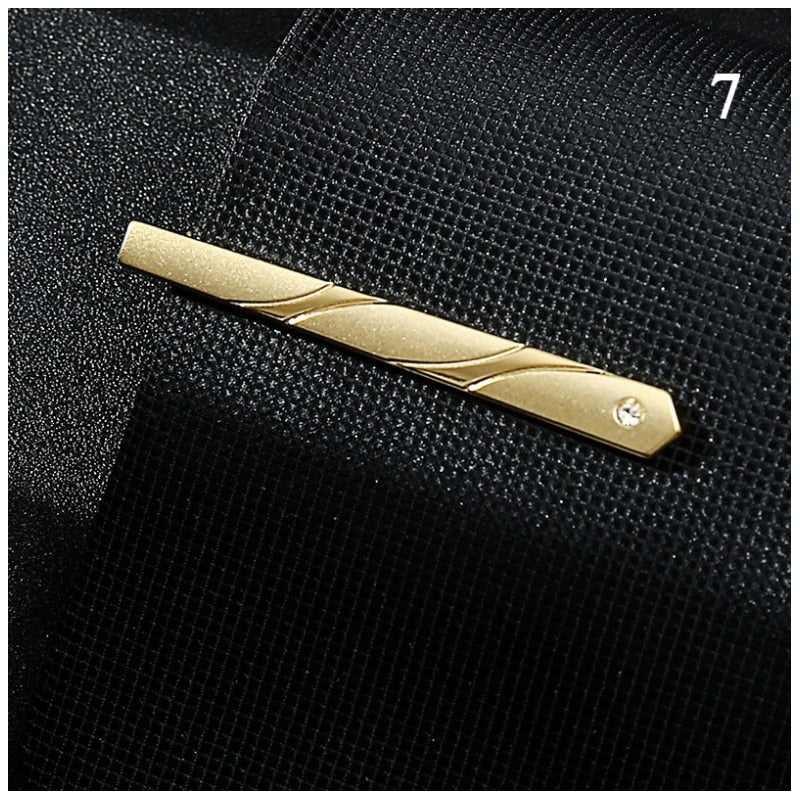 Men's Necktie Dress Shirts Tie Bar