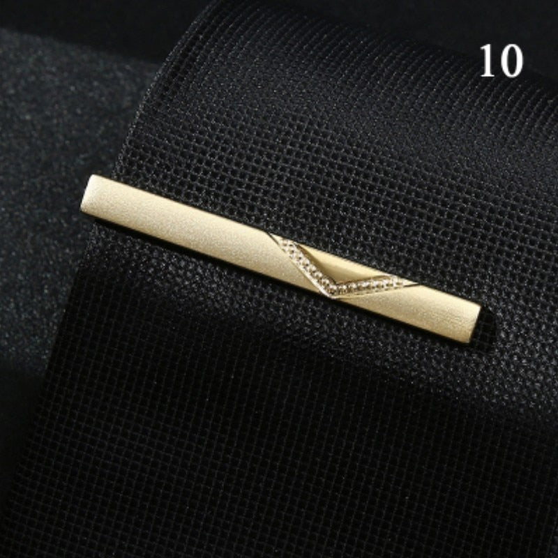 Men's Necktie Dress Shirts Tie Bar