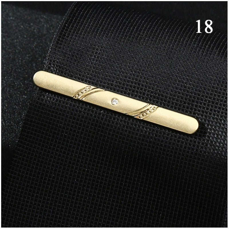 Men's Necktie Dress Shirts Tie Bar