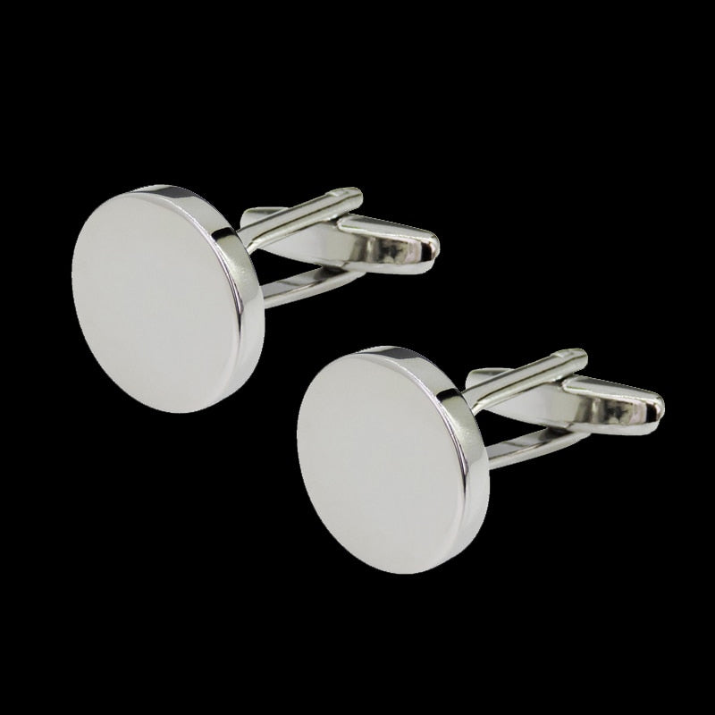 High Quality Laser Engraved Cufflinks