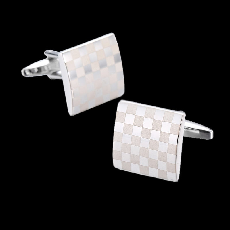 High Quality Laser Engraved Cufflinks