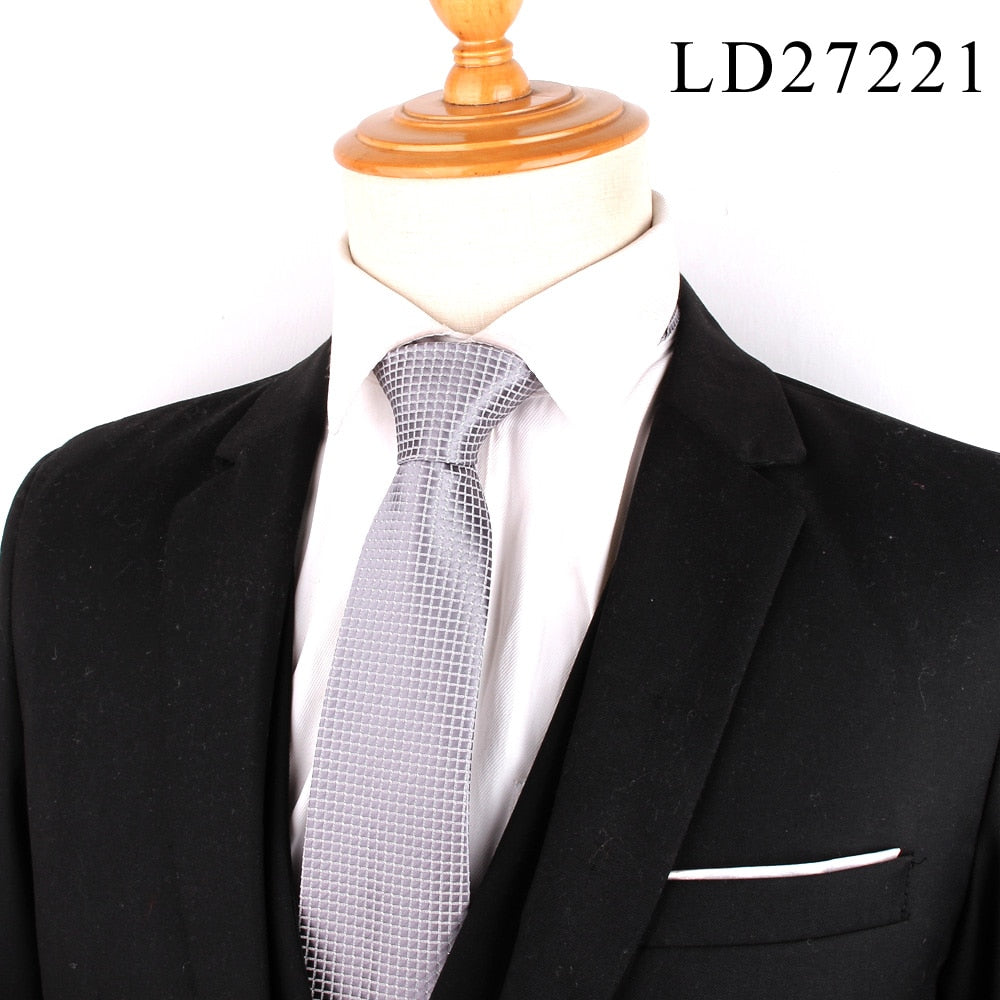 Classic Plaid Neck Ties for Men