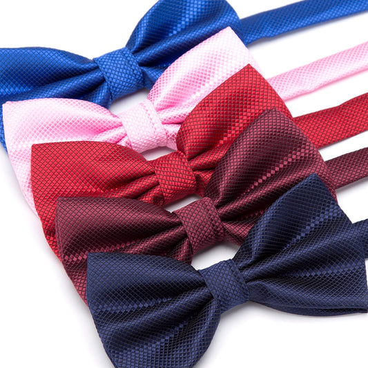 High Fashion Boys Girls Butterfly Bow Tie Candy Solid Color