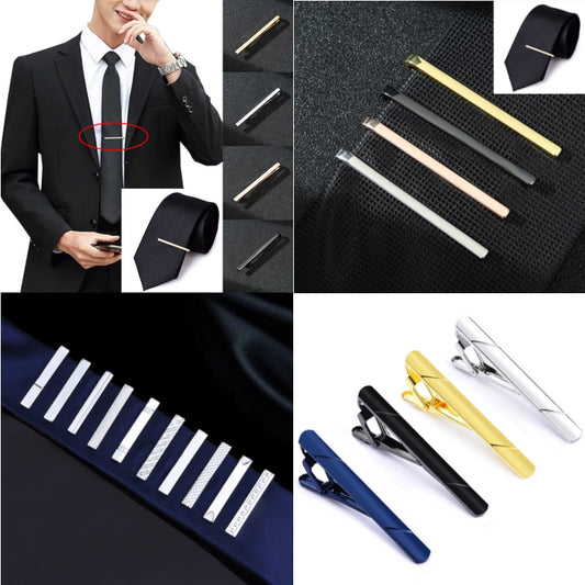 Men's Necktie Dress Shirts Tie Bar